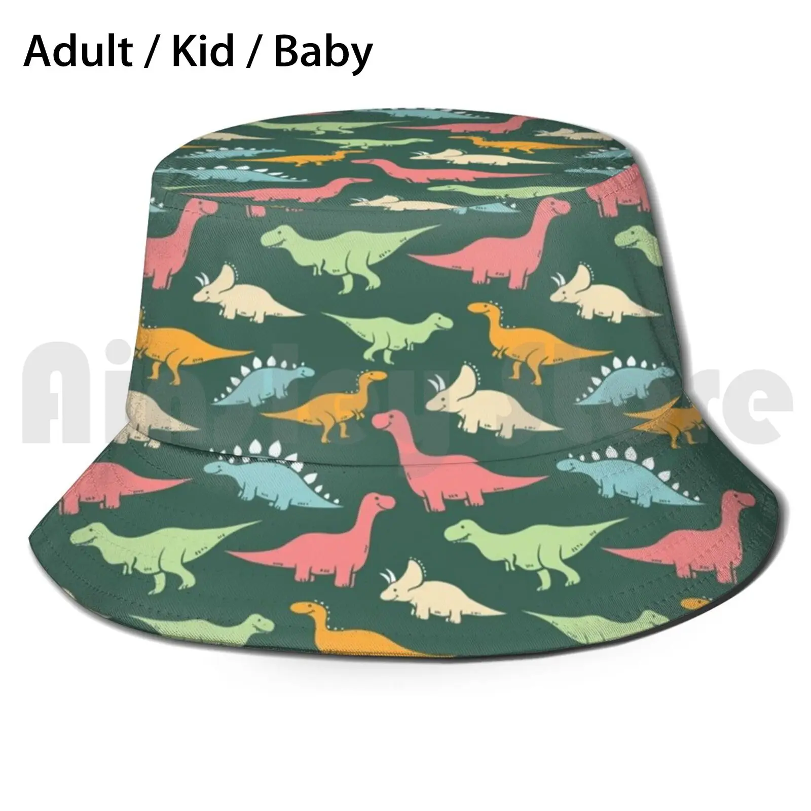 

Cute Dinosaur - Funny Dinosaur Lover Sun Hat Foldable UV Protection Dinosaur Dinosaur Lover Dinosaur