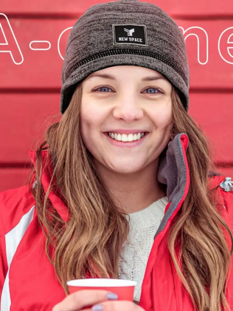 

Winter New Style Men'S And Women'S Outdoor Sports Cycling Knit Hats Leisure Beanies Warm Hats