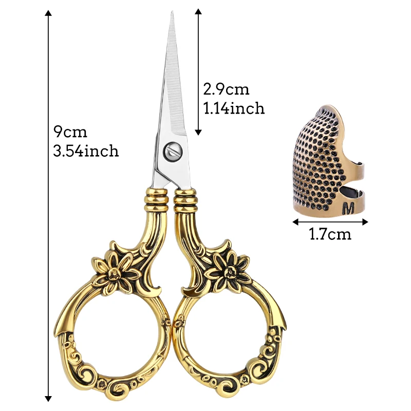 Ножницы для вышивания SHWAKK острые ножницы в форме аиста из нержавеющей стали