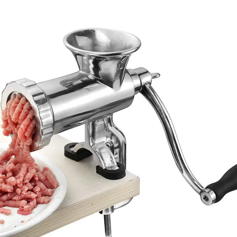 

Heavy Duty Meat Mincer Grinder Manual Hand Sausage Stuffer Manual Meat Grinders Picadora Portatil Kitchen Gadgets EE50