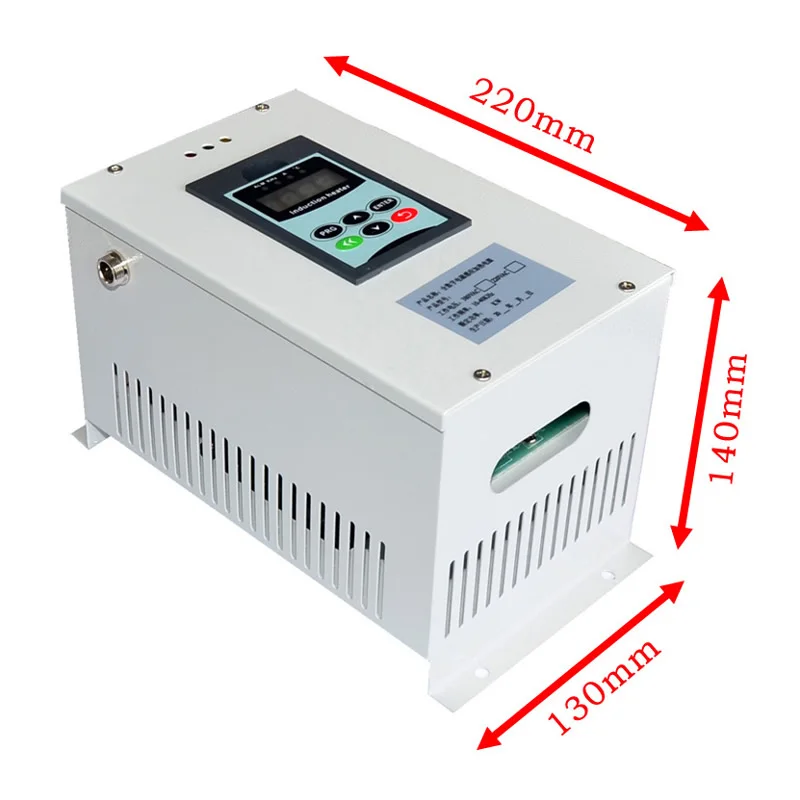 Цифровой полумостовой электромагнитный отопительный контроллер 220 кВт AC 95% в/50 Гц