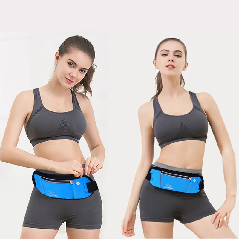 Мужская поясная сумка для бега женщин и мужчин ремня кошелек мобильный телефон
