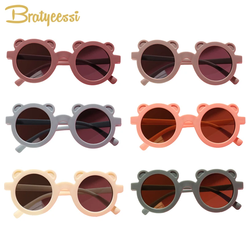 

New Kids Beach Aaccessories Toddler Baby Sunglasses for Girls Boys Summer Beach Wear Sun Protection for Kids Photography Props