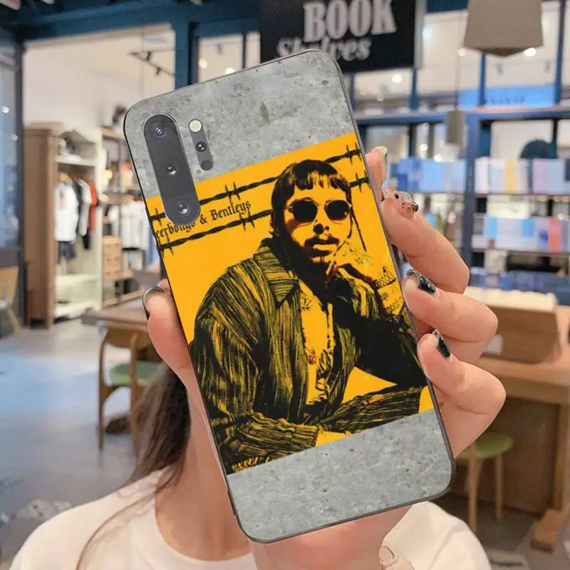 Чехол для телефона Post Malone Beerbongs Samsung Galaxy Note20 ultra 7 8 9 10 Plus lite M21 M31S M30S M51 | Мобильные