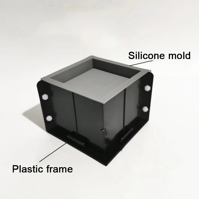 

DIY Succulents Concrete Planter Molds Square Shape Silicone Flower Pot Molds Cement Plants Potting Mould