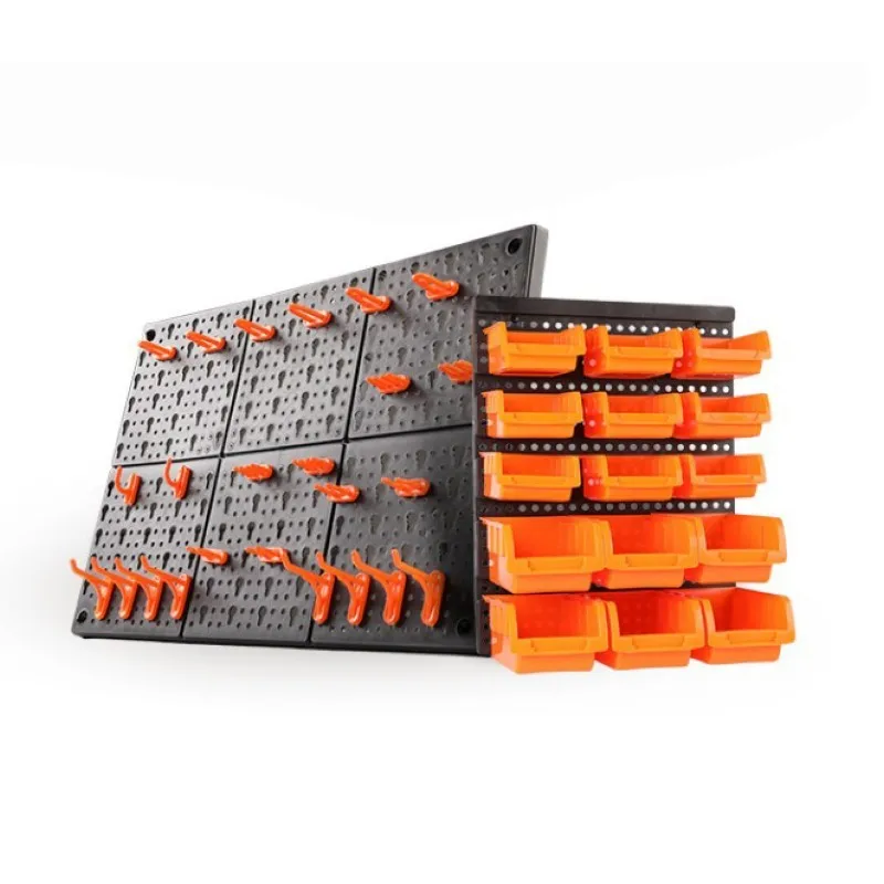 

Tool hanging plate hole plate plastic hook toolbox wall hardware Parts box Screw wrench classification Component box
