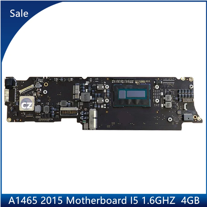 

Оригинальная материнская плата A1465 для MacBook Air 11,6 "i5 1,6 ГГц 4 Гб, логическая плата 2015 EMC 2924 820-00164-A, полное тестирование