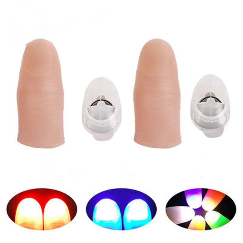 1 пара творческий Волшебный производители красный светильник вверх подсказки