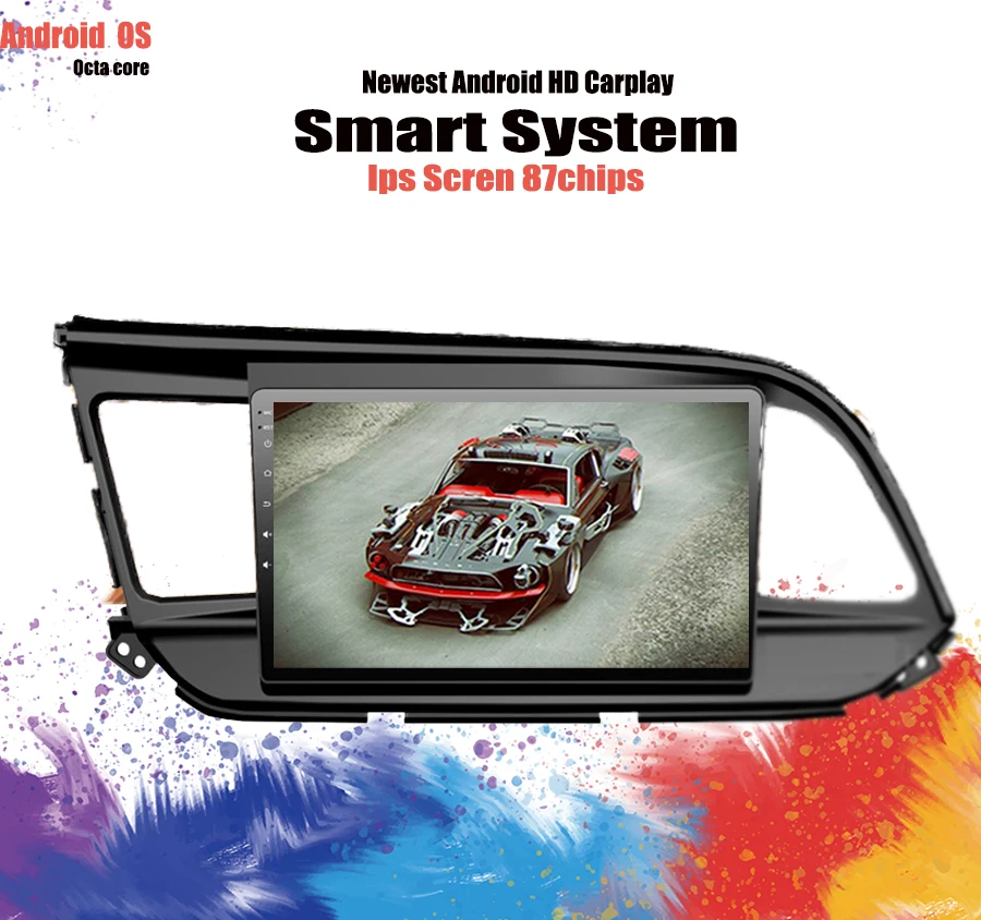 10," Android 9,1 2 DIN 4G ram автомобильный dvd-плеер Мультимедиа gps радио для HYUNDAI ELANTRA автомобильные аксессуары головное устройство