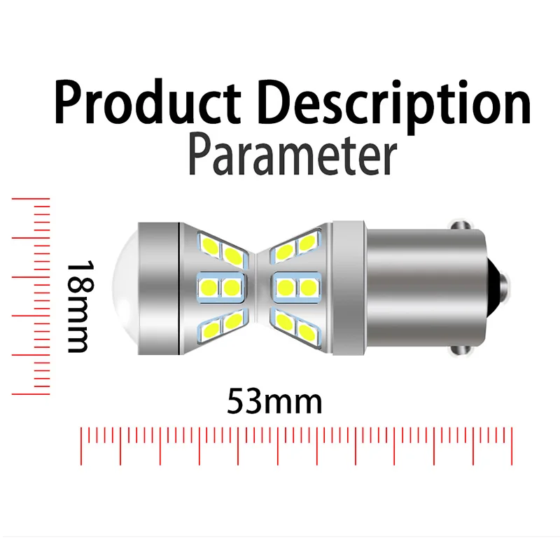 СВЕТОДИОДНЫЕ Лампы Canbus для задсветильник хода P21W BA15S Mercedes Benz W168 W169 W245 W202 W203 W204 C204