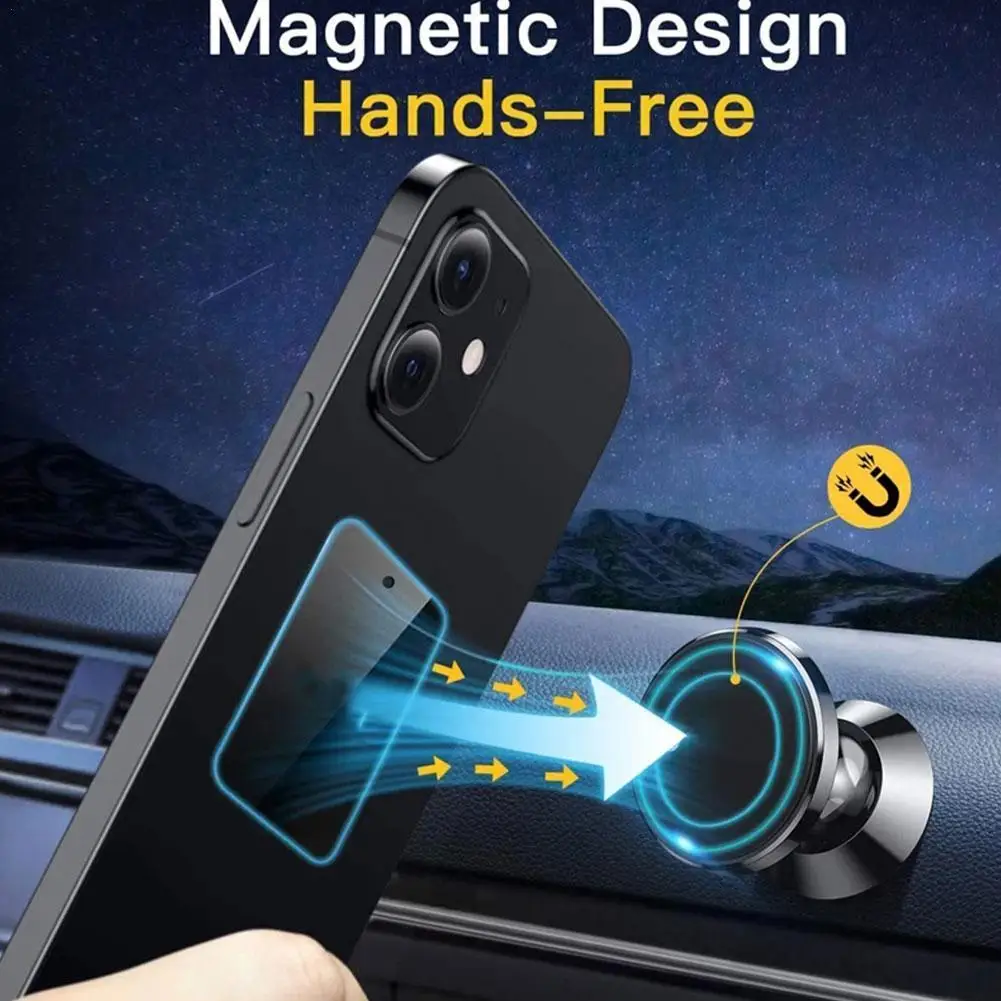 

Magnetic Car Phone Holder Mobile Phone Vent Mount Holder Interior Tablet Mount For iPhone