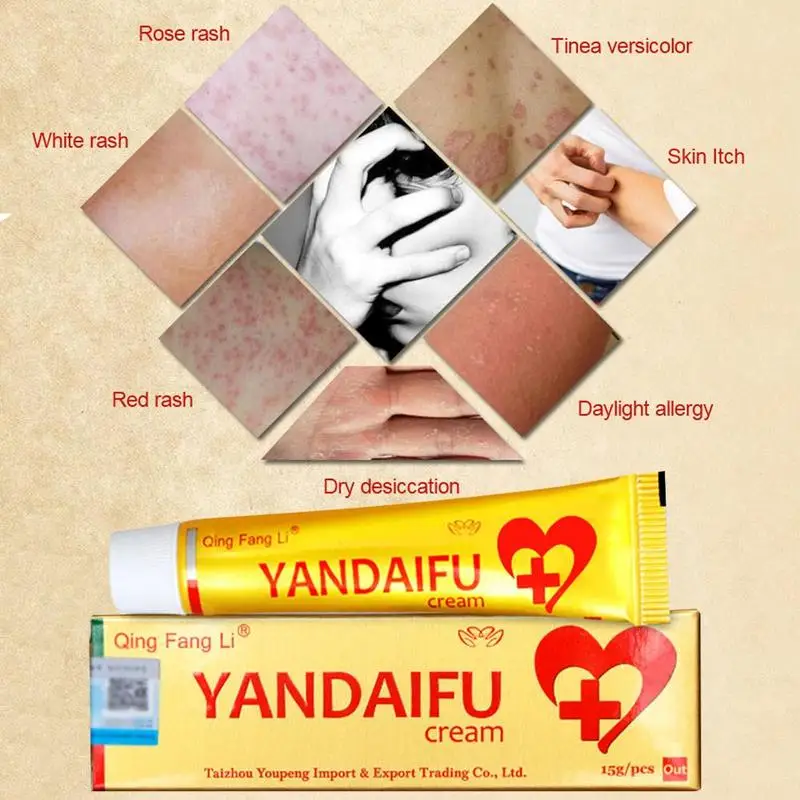 YANDAIFU 1 шт. псориаз экзема крем для ухода за кожей кожи дерматита экземы мазь