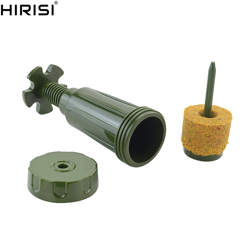 

Carp Fishing Ground Bait Compressor Green Color Fishing Bait Making Tool