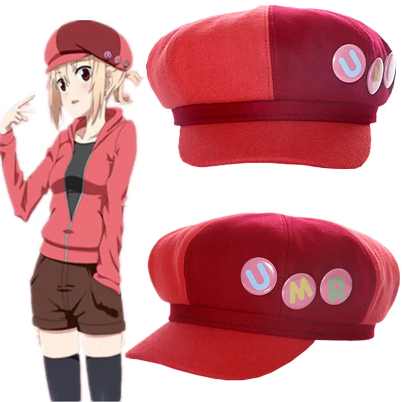 

Japanese Anime Himouto! Umaru-chan Doma Umaru Cosplay Winter Warm Beret Cotton Hat Girl Women Lolita Kawaii Cap Prop Accessories