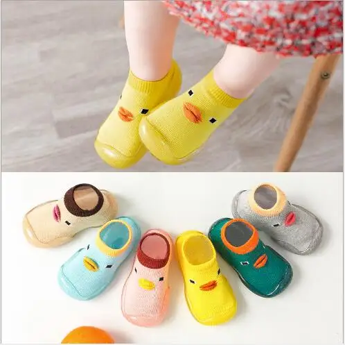 

2020 new spring and summer baby toddler shoes transparent soft bottom baby breathable rubber shoes non-slip indoor floor shoes