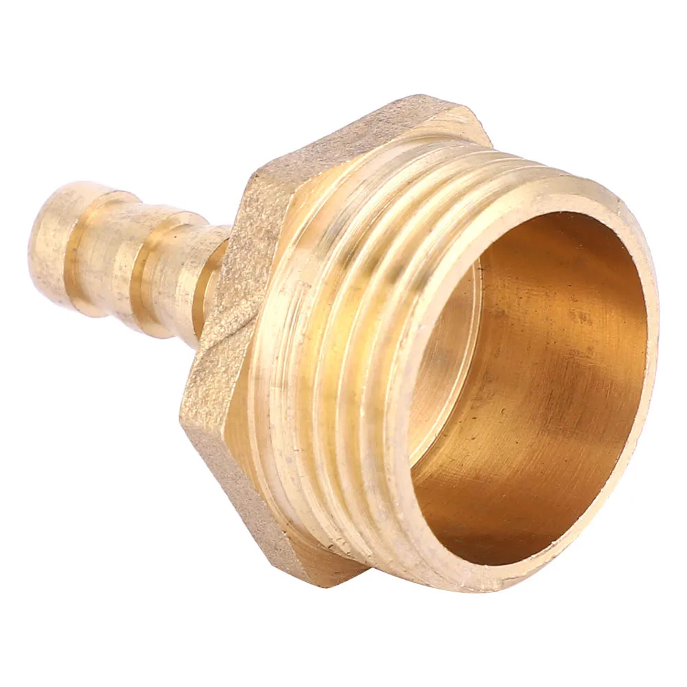 5 pcs 8mm Hose Barb Practical Male BSP Connector Brass Fitting Adapter Coupler |