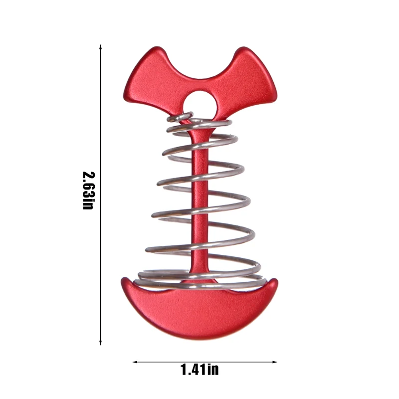 4 шт. Fishbone палатка колышки для палатки из алюминиевого сплава пол лак ногтей крюк