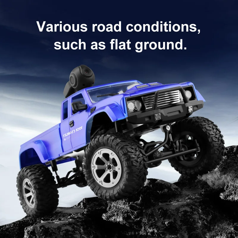 EBORUI FY002AB + WiFi RC грузовик 2 4 ГГц 1/16 4WD внедорожный пульт дистанционного управления