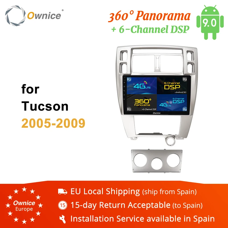 Ownice K3 K5 K6 2 Din Android 9 0 автомобильное радио Bluetooth навигация GPS DVD для Hyundai Tucson 2005 2009 4G LTE