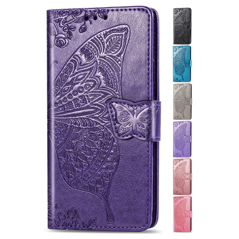 Кожаный чехол бумажник с откидной крышкой и отделением для карт Huawei Honor 9 10 Lite 20 20Pro