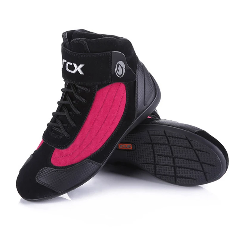 Мужские гоночные кожаные ботинки ARCX мотоциклетные ботильоны кроссовки для