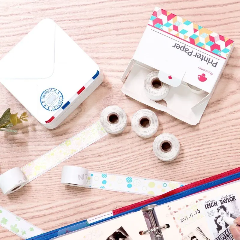 Phomemo печать фотографий Inkless M02S беспроводной карманный принтер 300 точек/дюйм