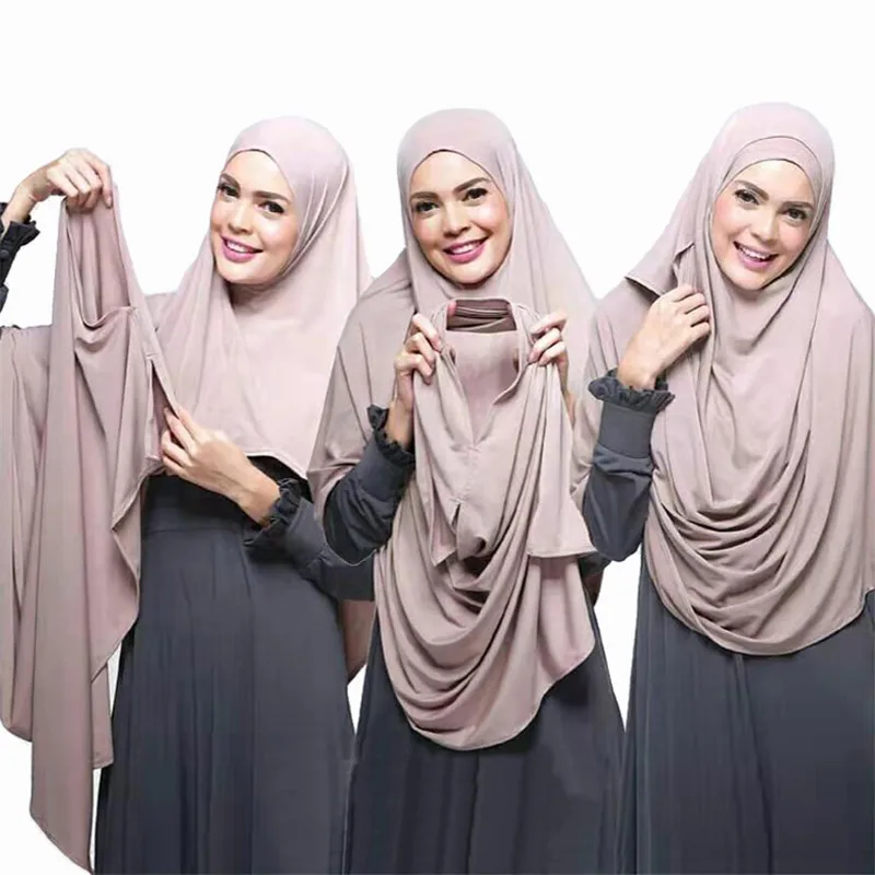 

2021 new style 75*180cm Muslim bubble chiffon Instant