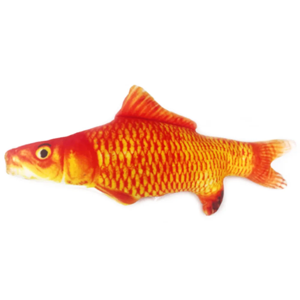 20cm Red carp Кот виляя рыба Реалистичная Плюшевая Игрушка имитация кошачьей мяты мягкий подарок для домашних животных Жевательная XSD88 - Цвет: 20cm Red carp