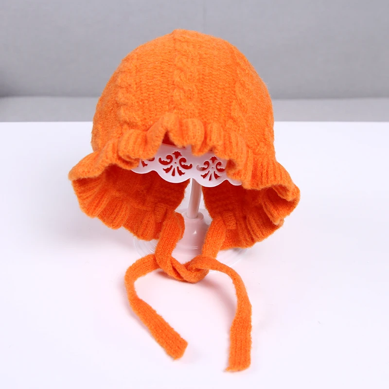 

Winter lovely children's court hat tide warm wool hat baby ear guard hat