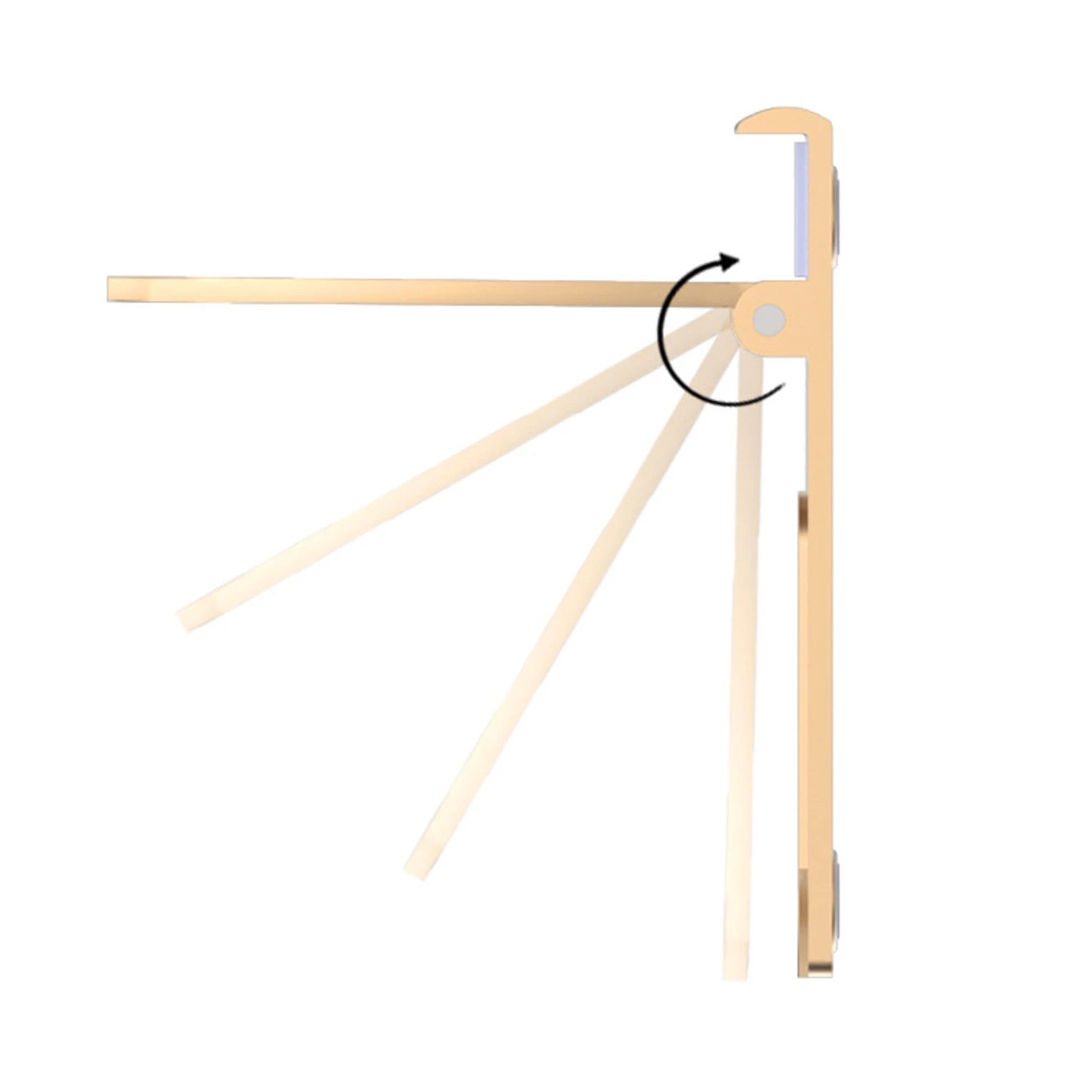 Портативный складной держатель для телефона и планшета Besegad подставка