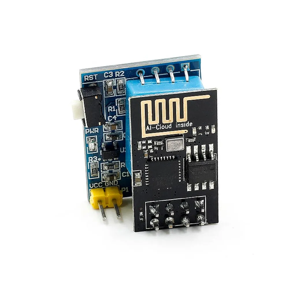 Taidacent Sonoff IOT Remote Smart Room Wireless Temperature Logger Monitoring Wifi Sensor Esp01s Esp8266 Dht11 |
