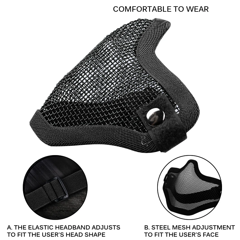 Сетка на пол лица маска Портативные велосипедные аксессуары защитное покрытие