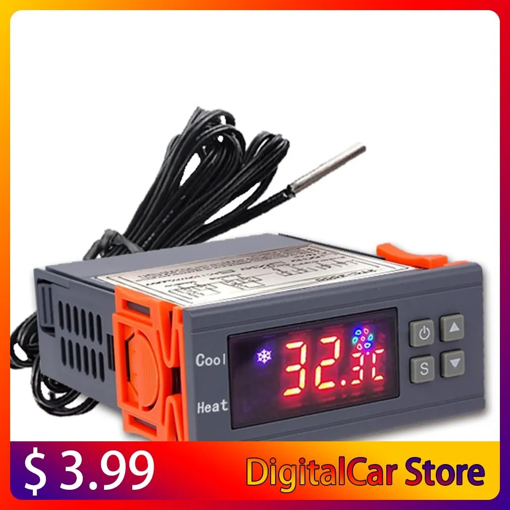 

STC-3000 High Precision 12V 24V 220V Digital Thermostat Temperature Controller Thermometer Sensor Hygrometer