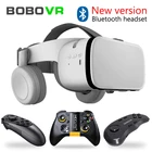 новые BOBOVR беспроводные Bluetooth наушники шлем 3D VR очки виртуальная реальность наушники защитные очки смарт очки для смартфона