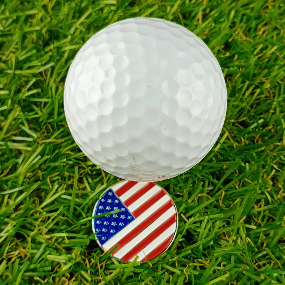 PINMEI Embossied Golf Ball Marks наборы из 5 маркеров для гольфа Подарки для гольфа для леди / детей, подходящие для любых магнитных зажимов для шляп для гольфа
