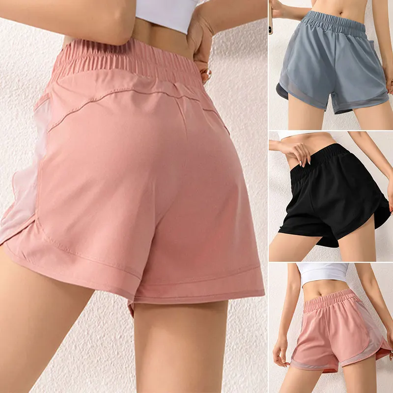 

Wholesale Slim Loose Quick-Drying Shorts Comfortable Sports Shorts for Women Skin-Friendly ED889
