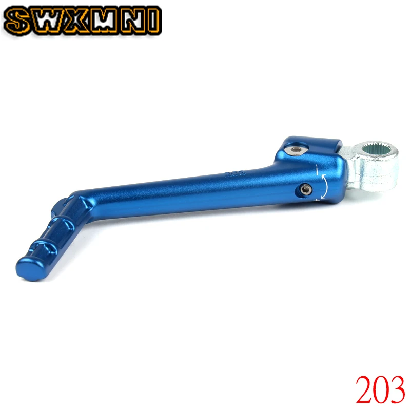 7075 алюминиевая педаль стартера для YAMAHA YZ125 YZ 125 86 16 YZ250 250 02 YZ250X 2016