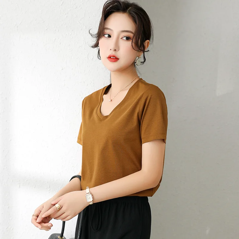 

Spring Autumn Fashion Letter Print T-shirt Women Long Sleeve Tshirt Tops Tee White