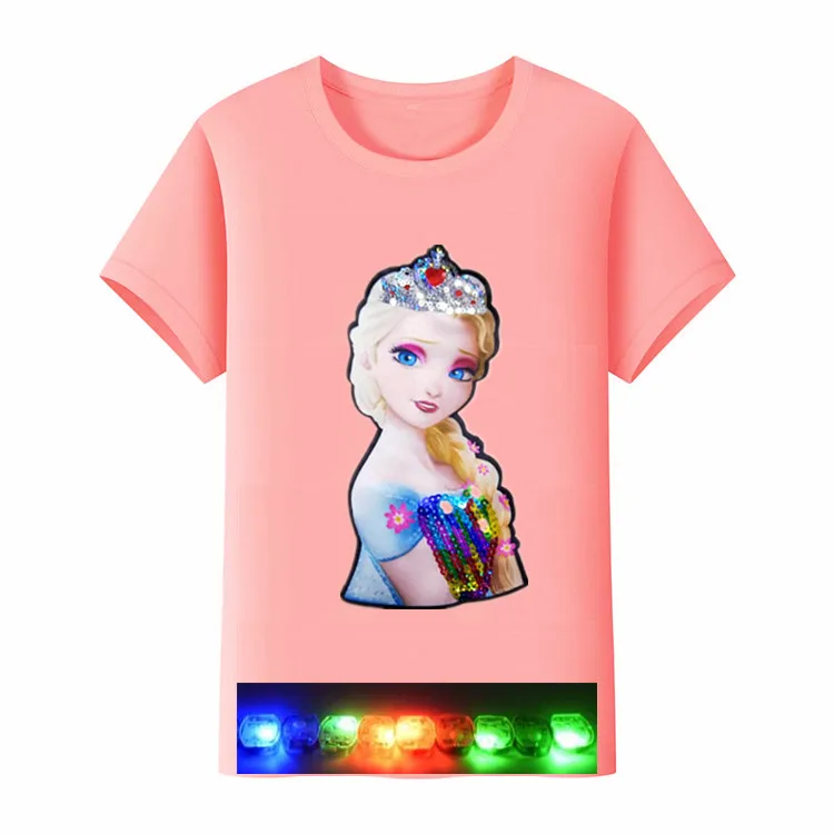 Disney летняя футболка с рисунками из мультфильмов ручной работы Цвет мультфильма