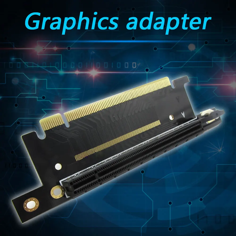 2021 pci e x16 карта расширения 90 градус