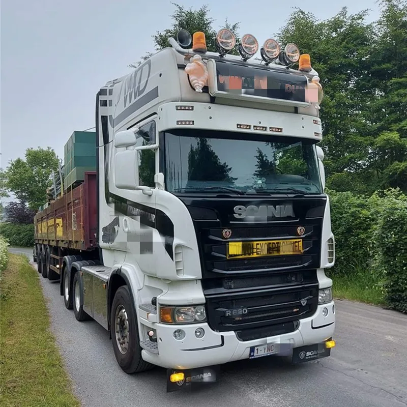 Белый Янтарный синий светодиодный свет для Scania light s SunVisor top светильник R620