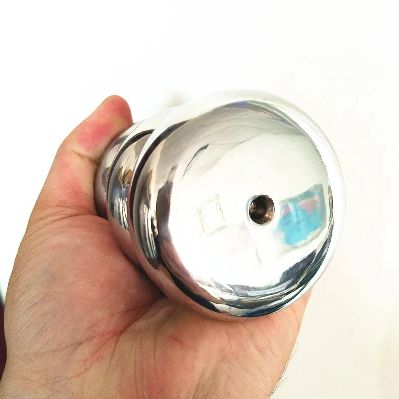 Волнистые из нержавеющей стали пальмовые силы анальный тренажер расширитель