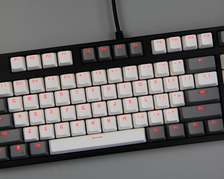 1 комплект ANSI 104 87 Механическая клавиатура PBT с подсветкой ключ колпачок для MX переключатели полупрозрачный ключ крышка s Для EVA Sunshine Dolch queen