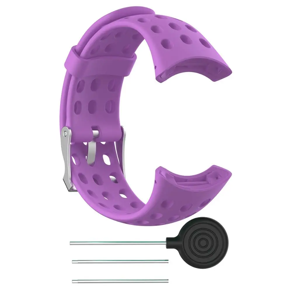 Спортивный мягкий силиконовый браслет ремешок для смарт часов SUUNTO M1 M2 M4 M5 M Series