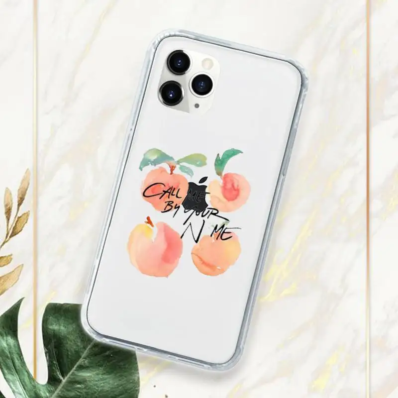 

Call Me by Your Name Phone Case Transparent for iPhone 11 12 mini pro XS MAX 7 8 6 6S Plus X 5S SE 2020 XR