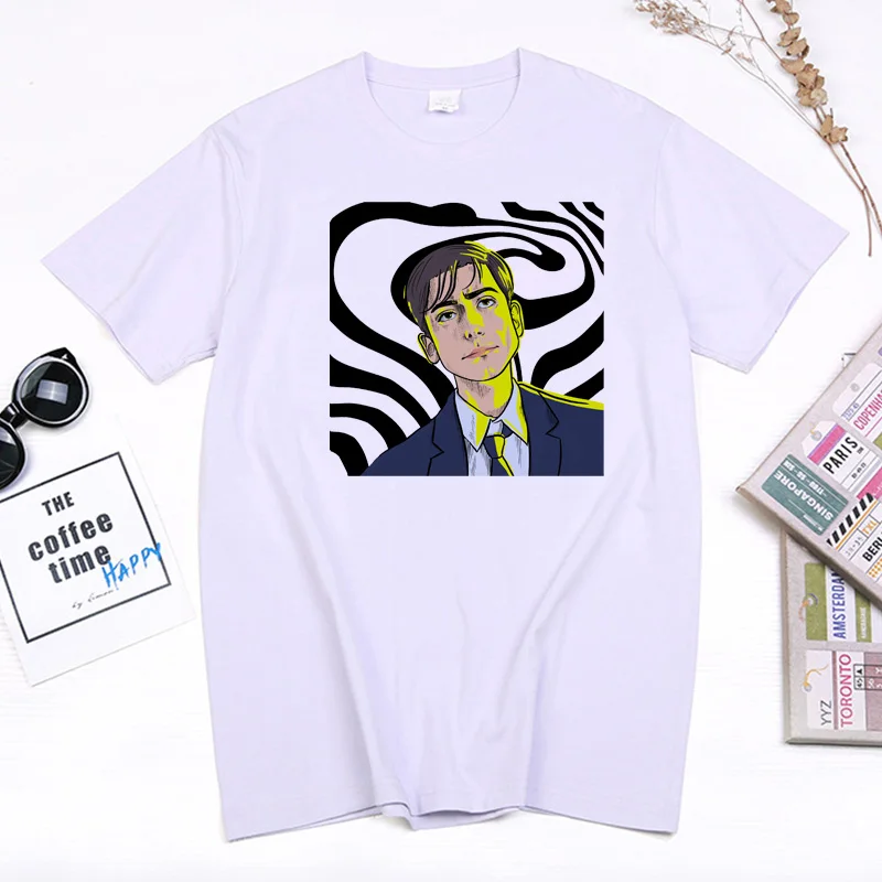 

Five - Umbrella Academy Graphic Print Tshirts Men Clothes Vogue Diego Cha-Cha Anime T Shirt Funny Vintage Cartoon T-shirt Male