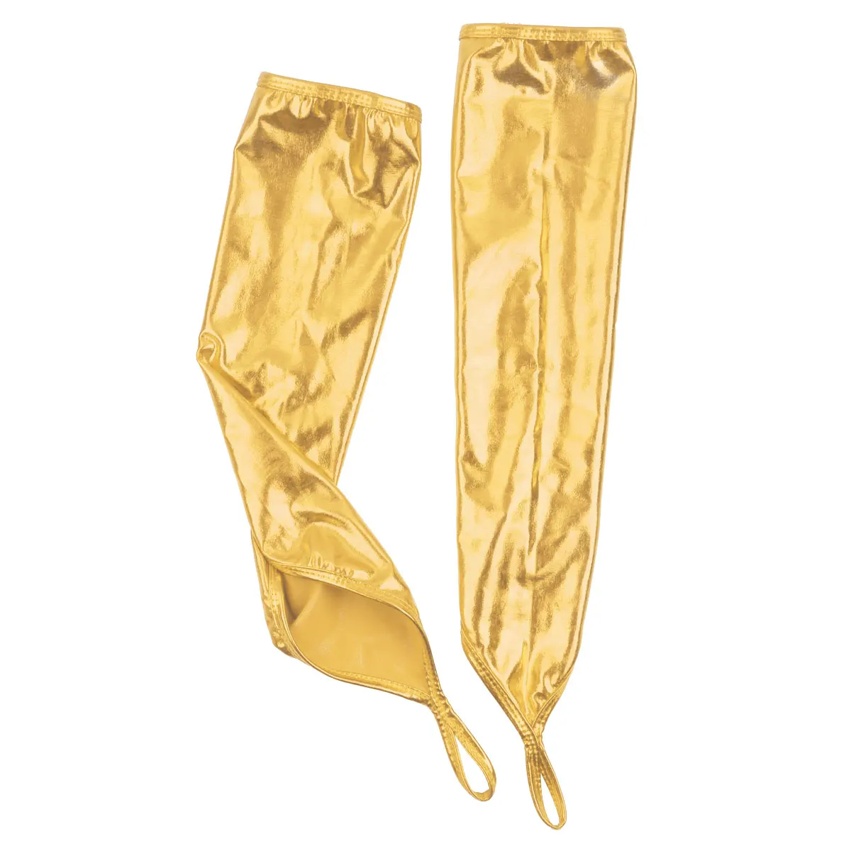 Женские перчатки для вечерние блестящие длинные с металлическим налокотником