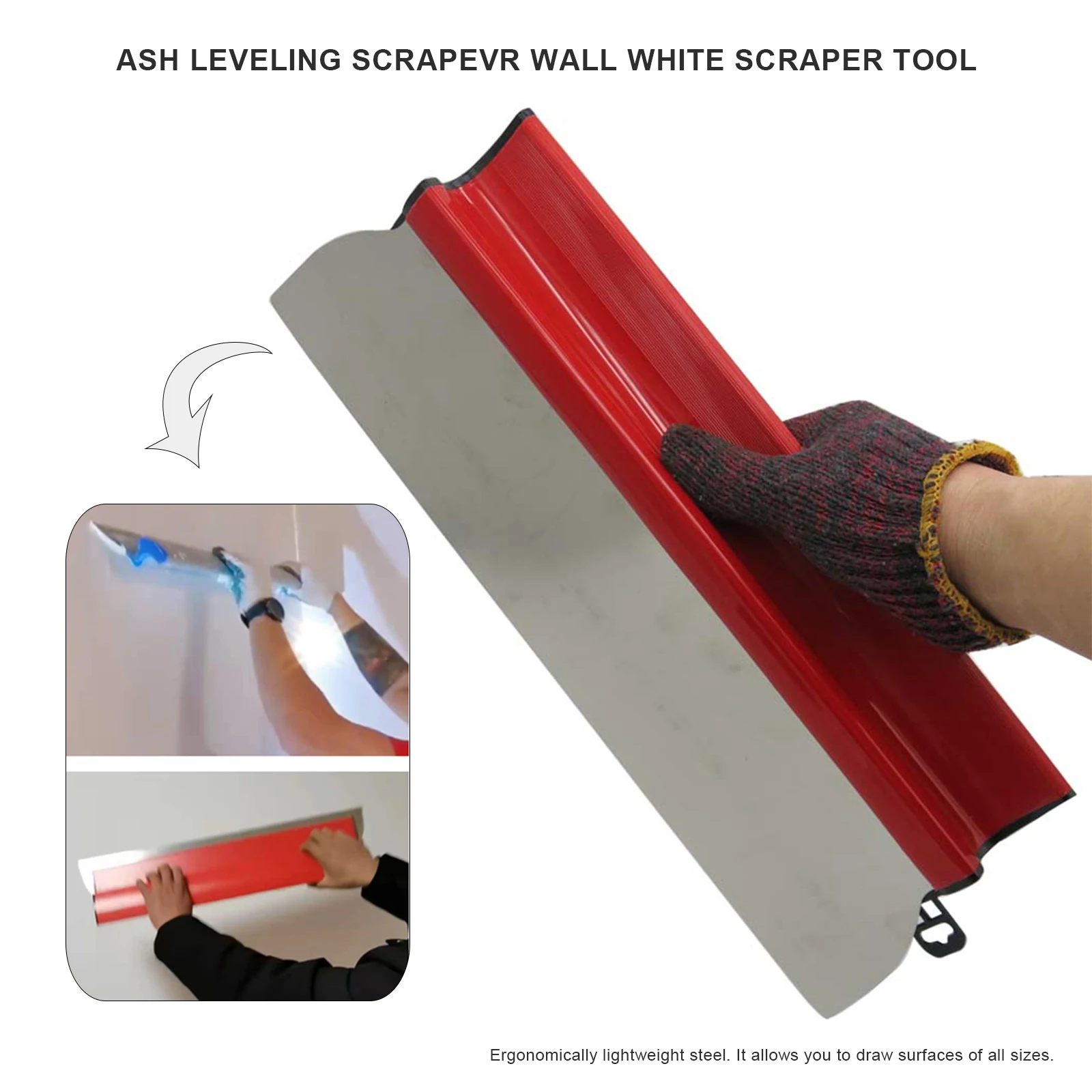 

VOGVIGO Smoothing Spatula for Wall Tools Painting Skimming Flexi Blade 15.7" 40cm Finishing Spatula Tool Ideal