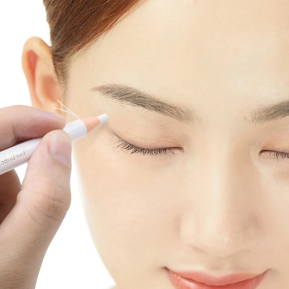 Карандаш для бровей Microblading 1 шт. натуральный стойкий 1818 белый водостойкий мягкий