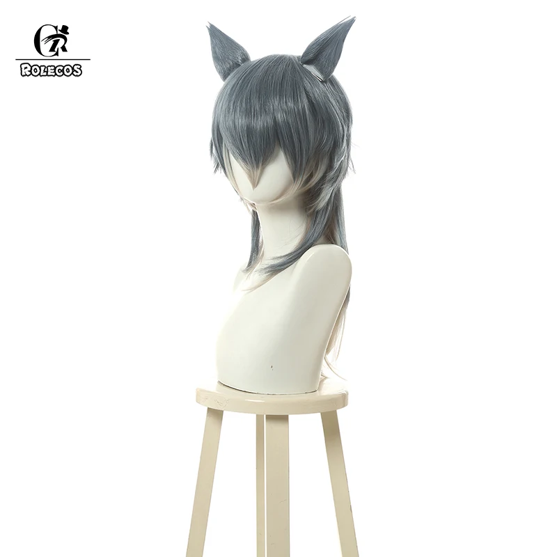 Волосы для косплея Legoshi ROLECOS аниме BEASTARS волосы синтетические Короткие серо